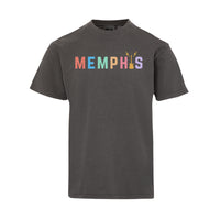 Memphis Rainbow Guitar Tee