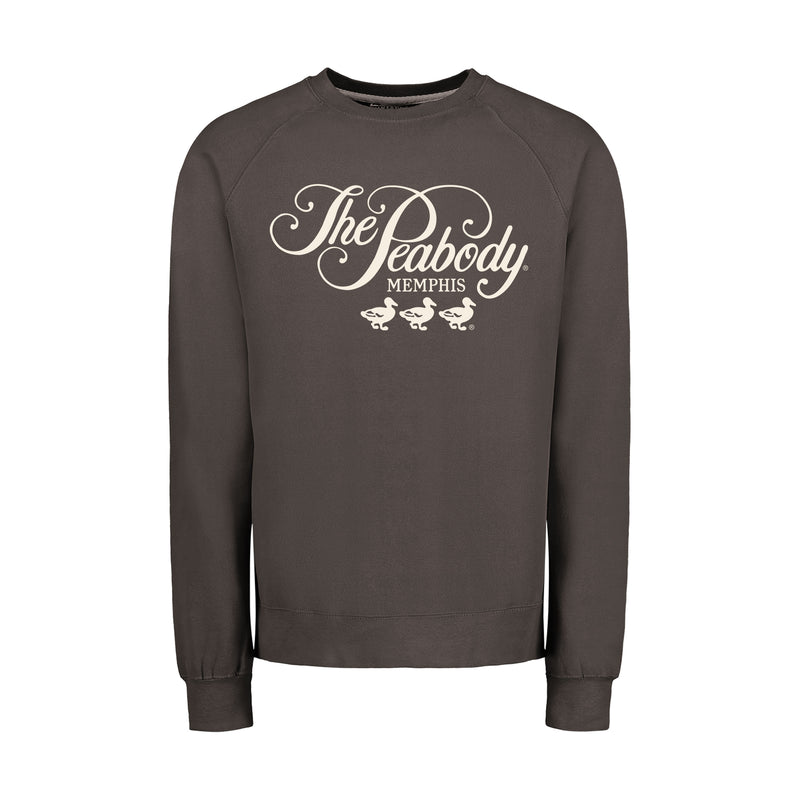 Peabody Vintage Fleece Crewneck - Vintage Granite