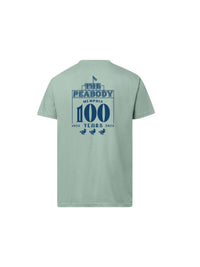 Peabody Hotel 100 Years Tee - Greenstone