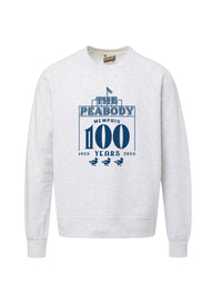 Peabody Hotel 100 Years Sweatshirt - Ash