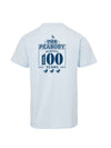 Peabody Hotel 100 Years Tee - Artic Blue