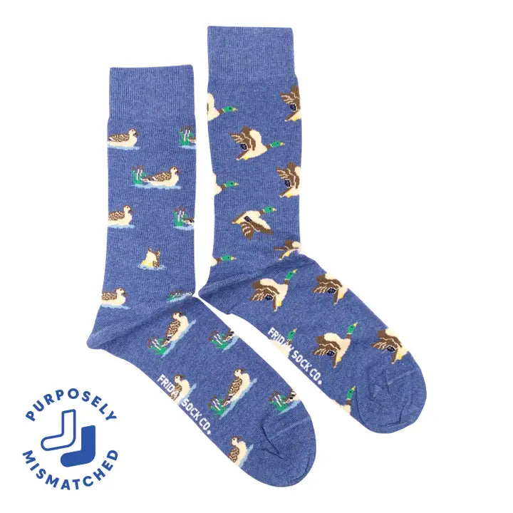 Mallard Duck Mid-Calf Socks