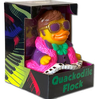 Quackodile Flock Rubber Duck