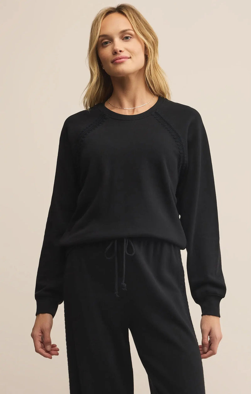 All Around Sweatshirt - Black Z Supply