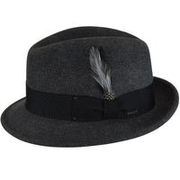 Tino LiteFelt® Fedora – Black Mix