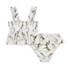Duck Ruffle Two Piece Swimsuit