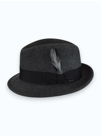 Tino LiteFelt® Fedora – Black Mix