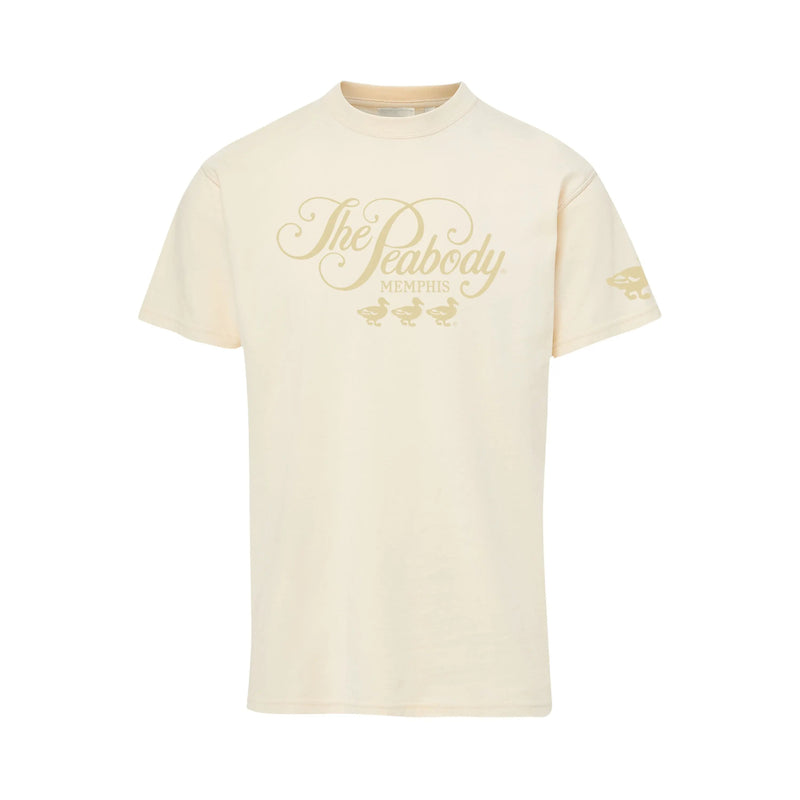 The Peabody Hotel Coastal Tee - Cream Peabody Apparel