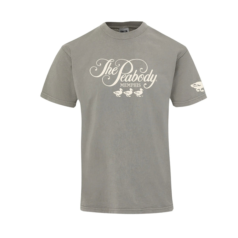 The Peabody Hotel Coastal Tee - Grey Peabody Apparel