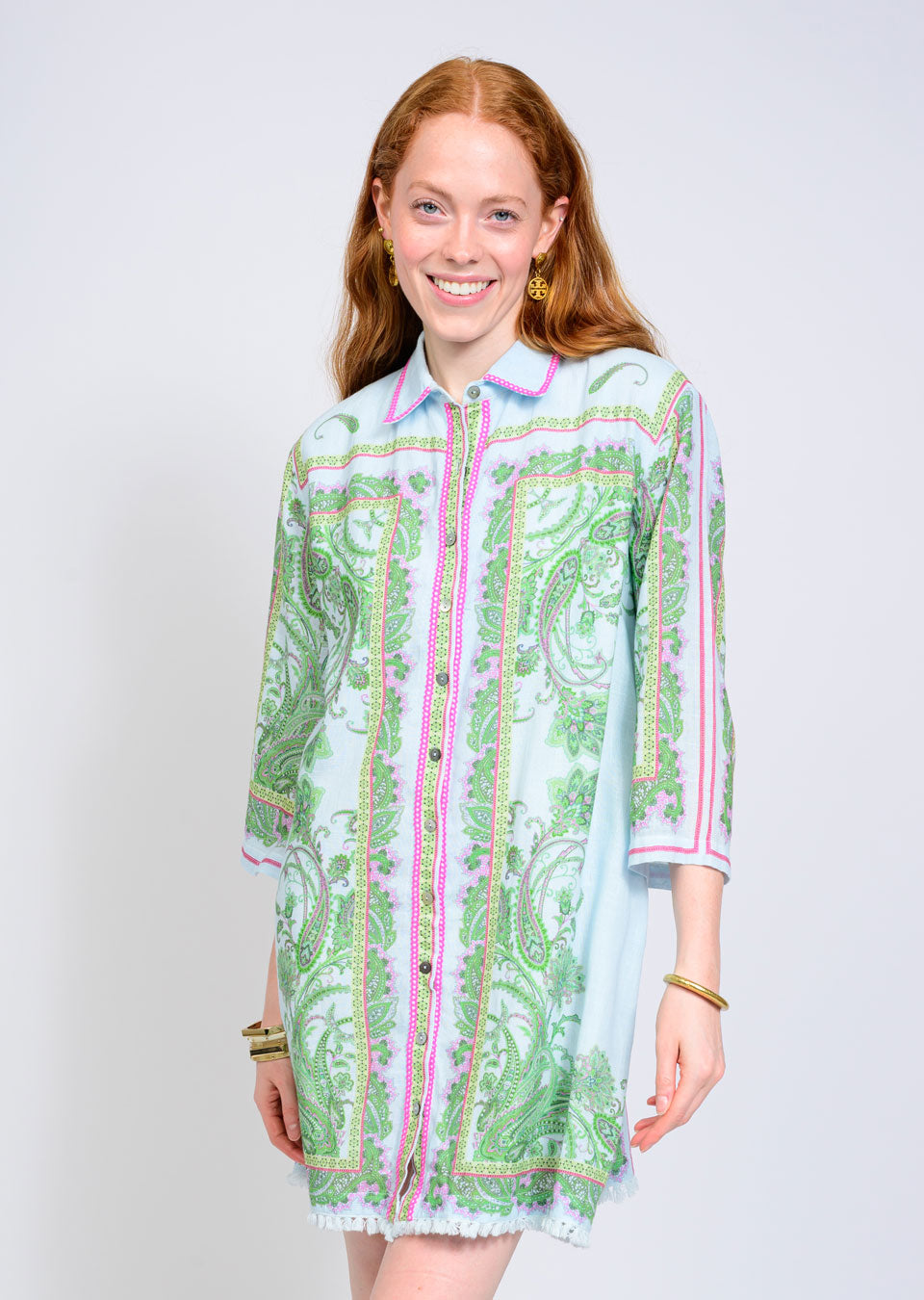 Paisley Shift Dress