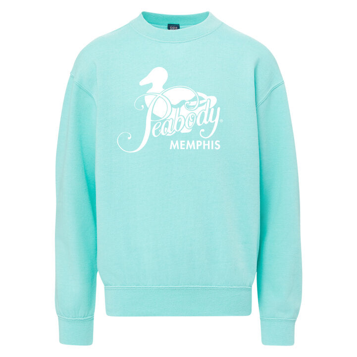 Youth Peabody Crewneck - Oasis