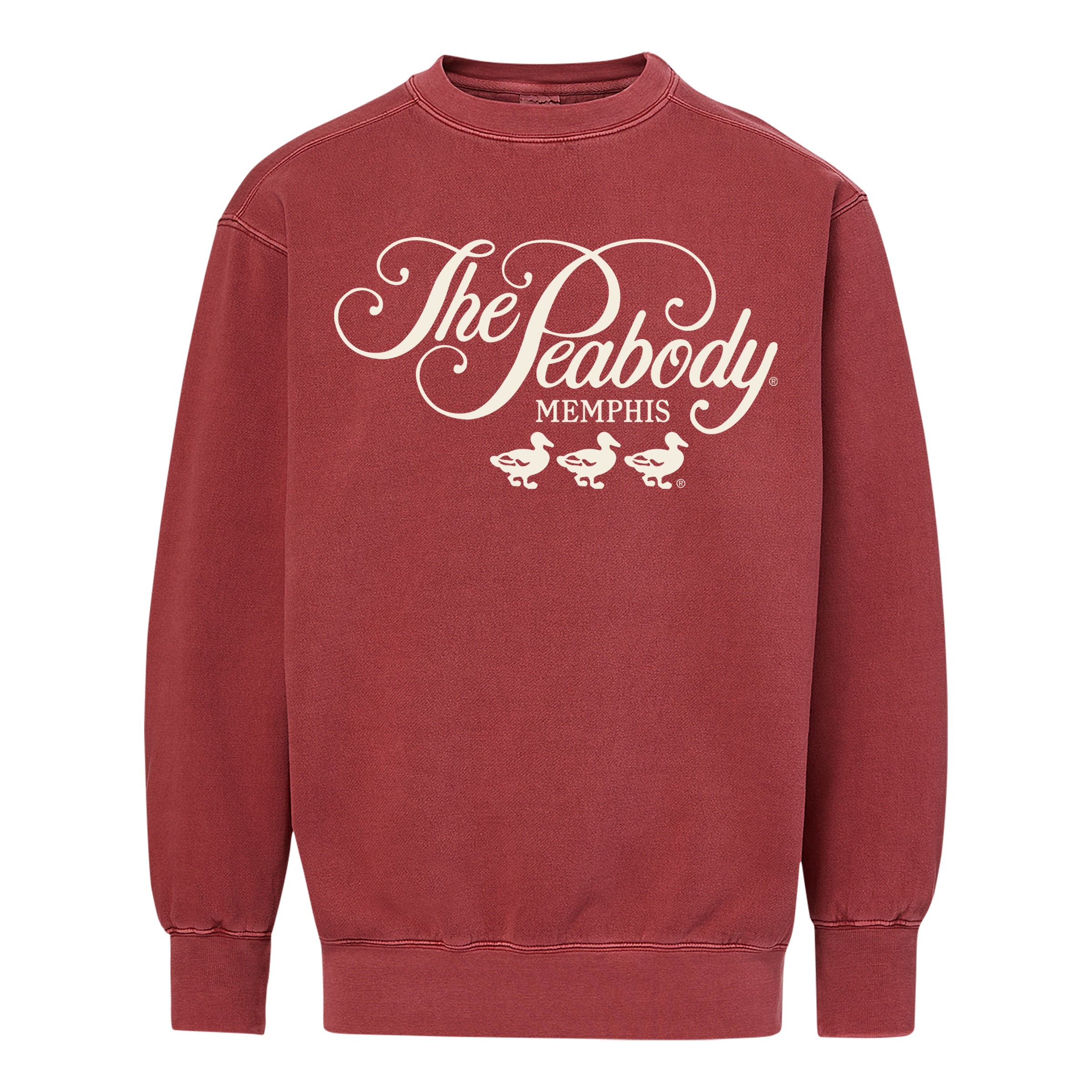 The Peabody Coastal Crewneck Sweatshirt - Scarlett