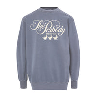 The Peabody Coastal Crewneck Sweatshirt - Blue