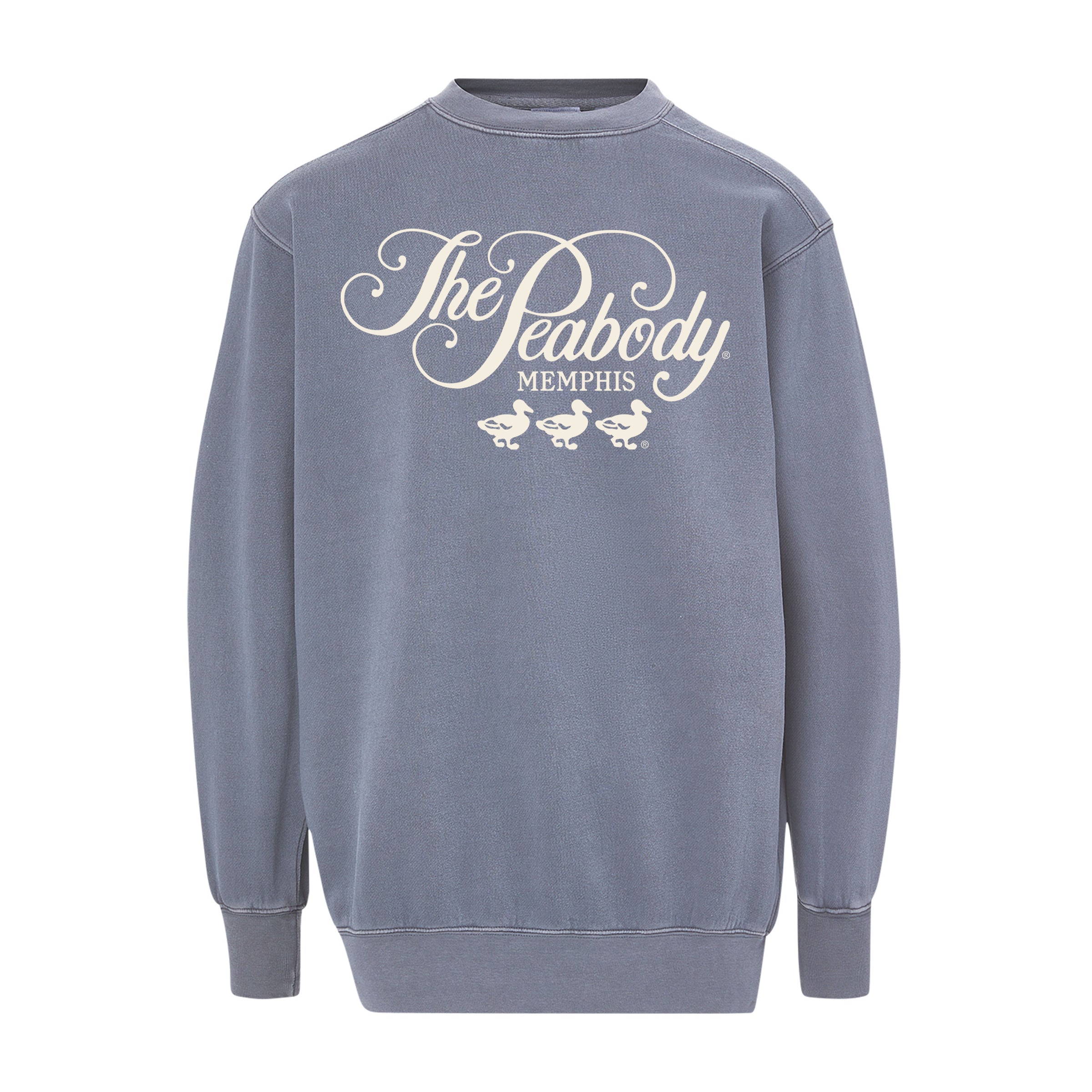 The Peabody Coastal Crewneck Sweatshirt - Blue