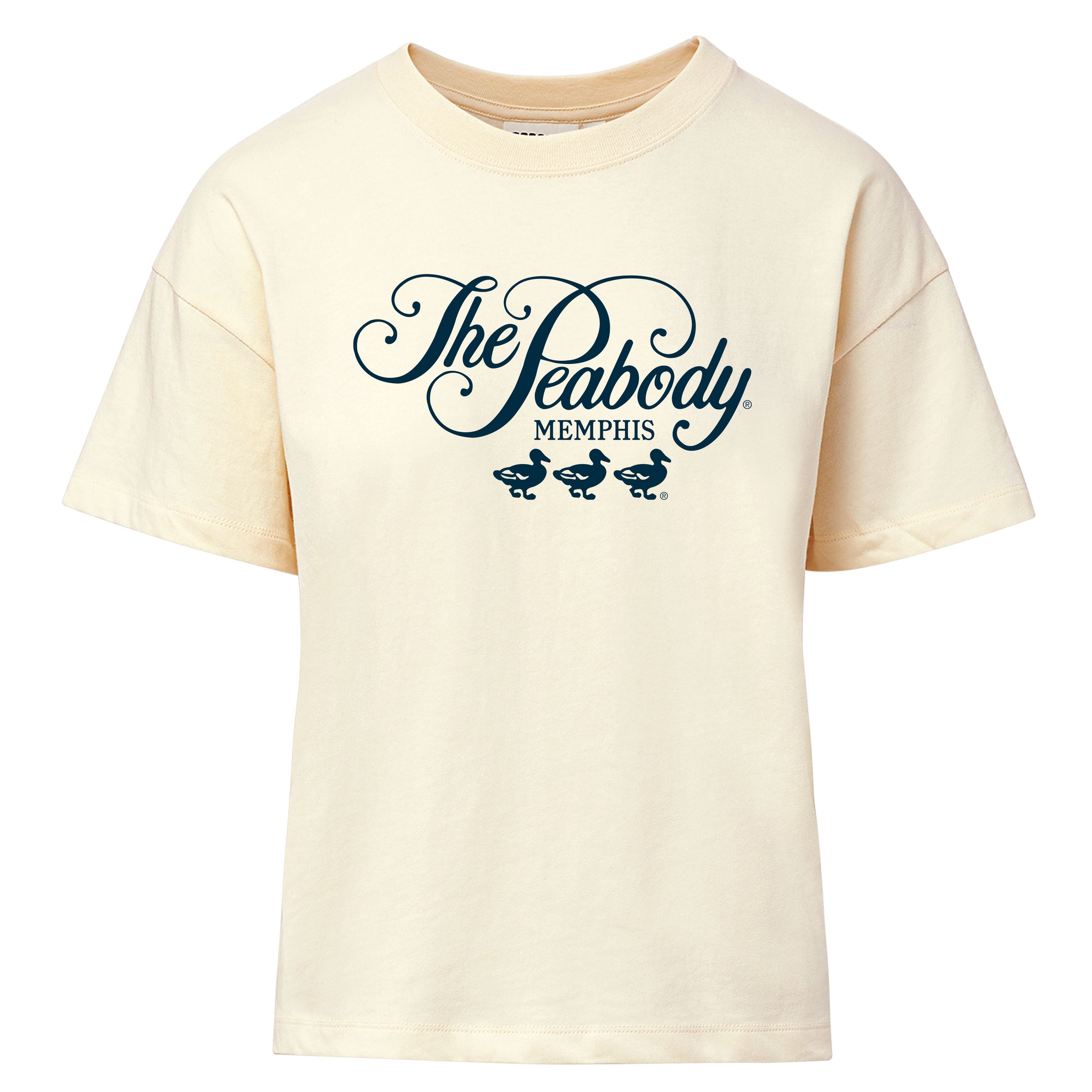 The Peabody Memphis Ladies Tee - Vanilla