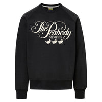 Peabody Vintage Fleece Crewneck - Black