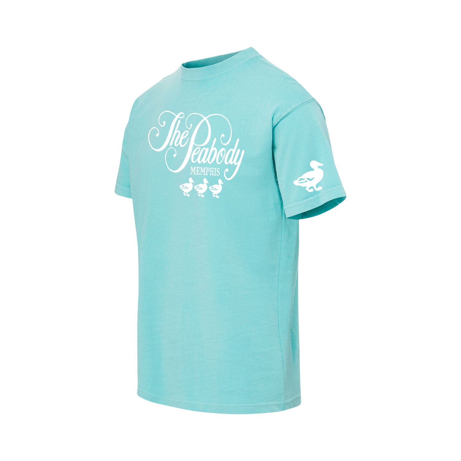 The Peabody Hotel Coastal Tee - Barbados Blue