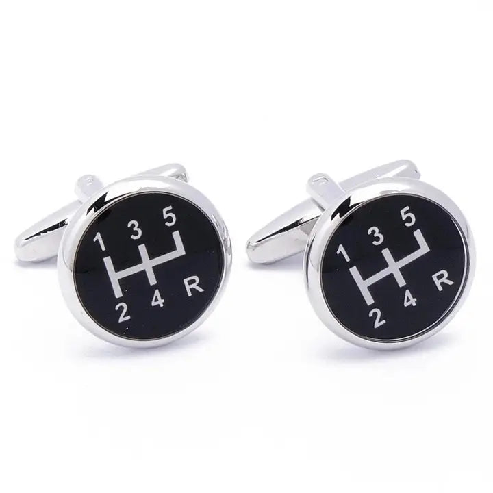 Gear Shifter Cufflinks Lansky Bros.