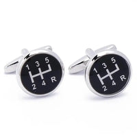 Gear Shifter Cufflinks