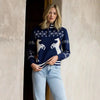 Horse Knit Half Zip Sweater Joh Apparel