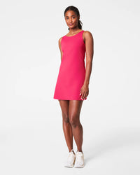 SPANXshape™ Get Moving High Neck Dress - Tulip