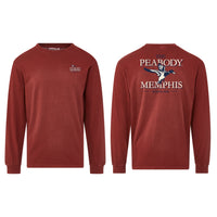 Peabody Memphis Long Sleeve Duck In Flight Tee