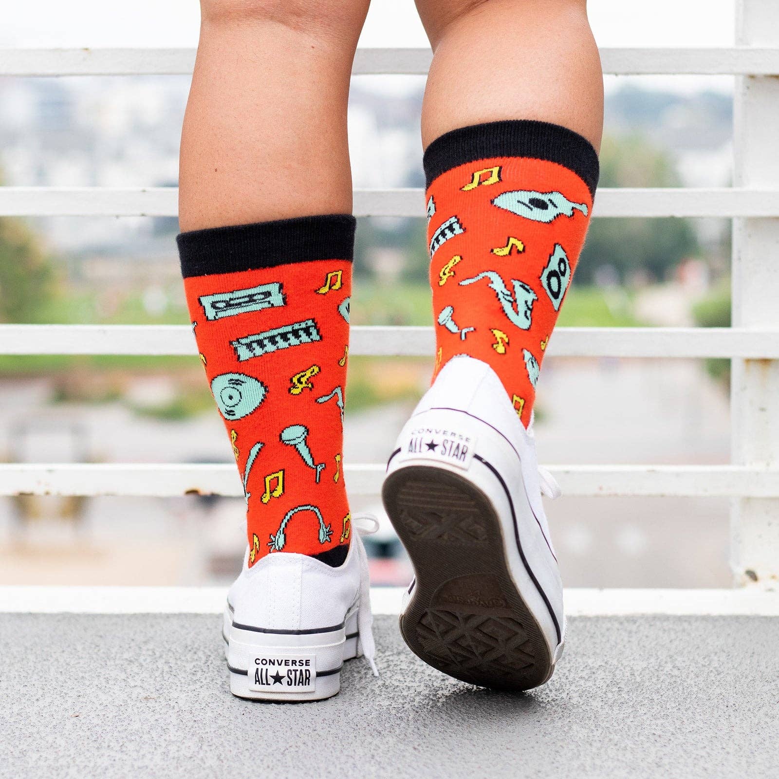 Music Snob Socks Lavley