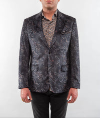 Midnight Paisley Sport Coat Clothier to The King