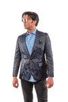 Valhalla Blue Metallic Dinner Jacket Clothier to The King