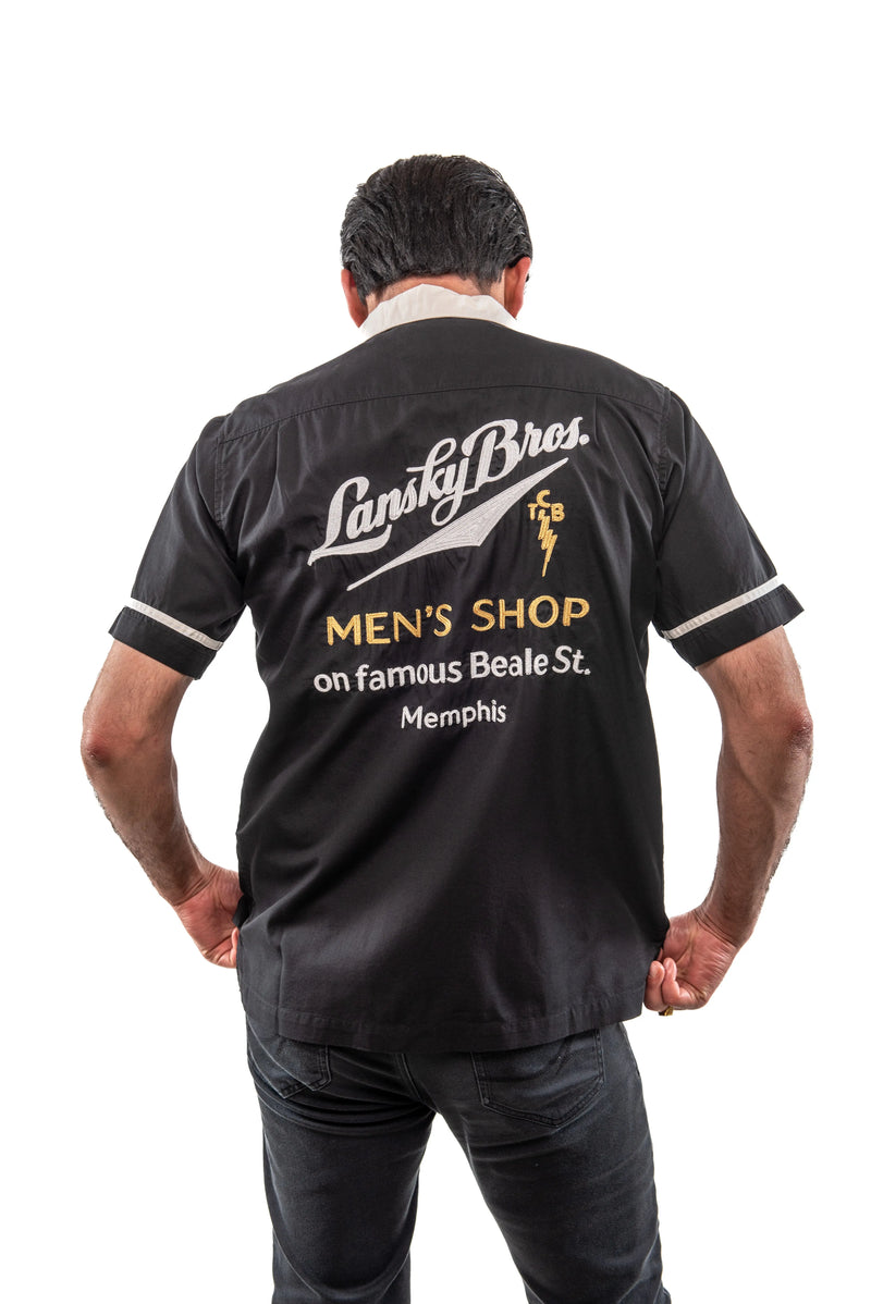 Lansky Bros. Retro Chainstitch Embroidered Shirt Lansky Bros.