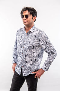 Lansky Bros. Vintage Ad Sport Shirt Clothier to The King