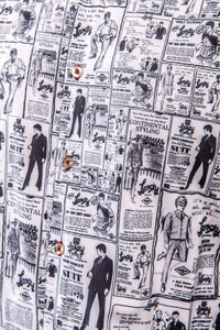 Lansky Bros. Vintage Ad Sport Shirt Clothier to The King