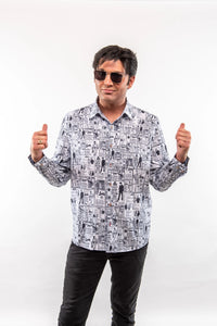 Lansky Bros. Vintage Ad Sport Shirt Clothier to The King
