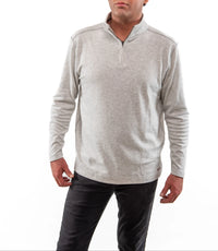Daybreak 1/4 Zip Pullover - Heather Grey True Grit
