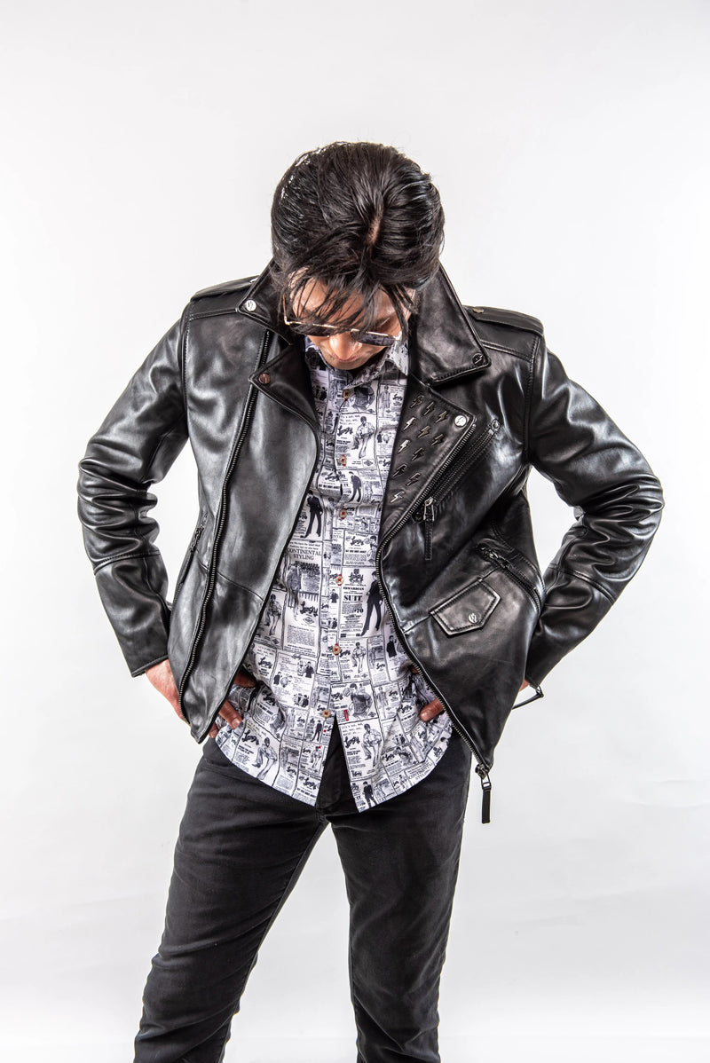 Elvis TCB Leather Jacket – 2nd Edition Clothier to The King