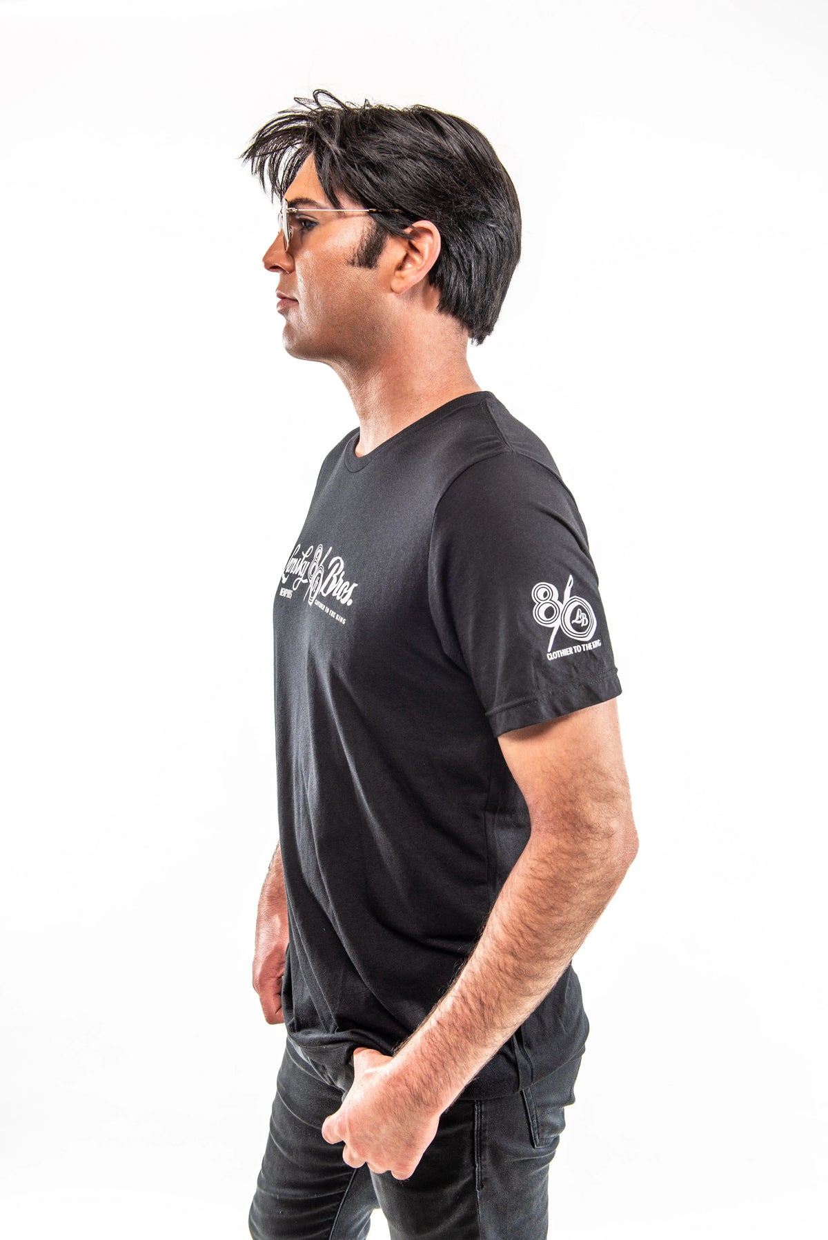 Lansky Bros. 80th Anniversary Tee Clothier to The King