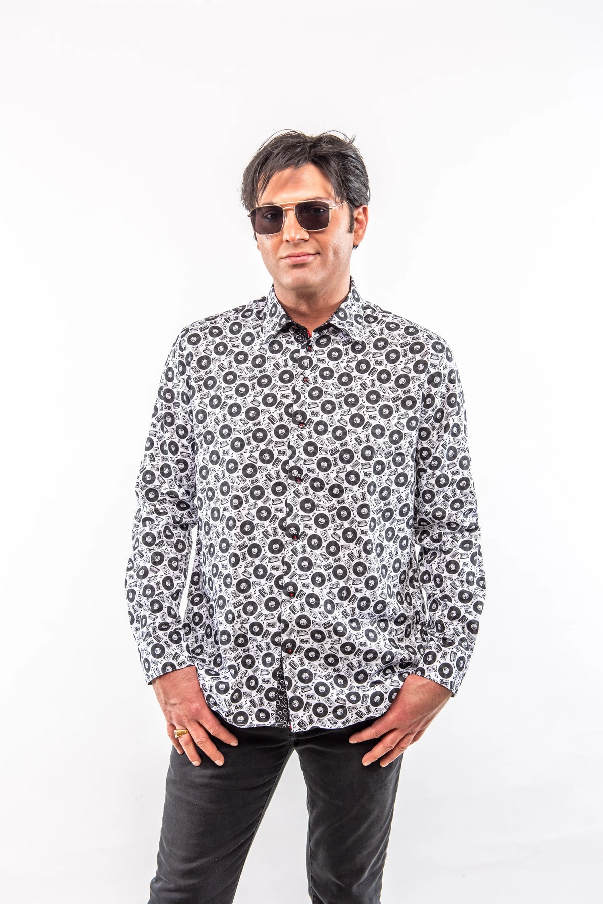Vinyl Print Sport Shirt Clothier to The King