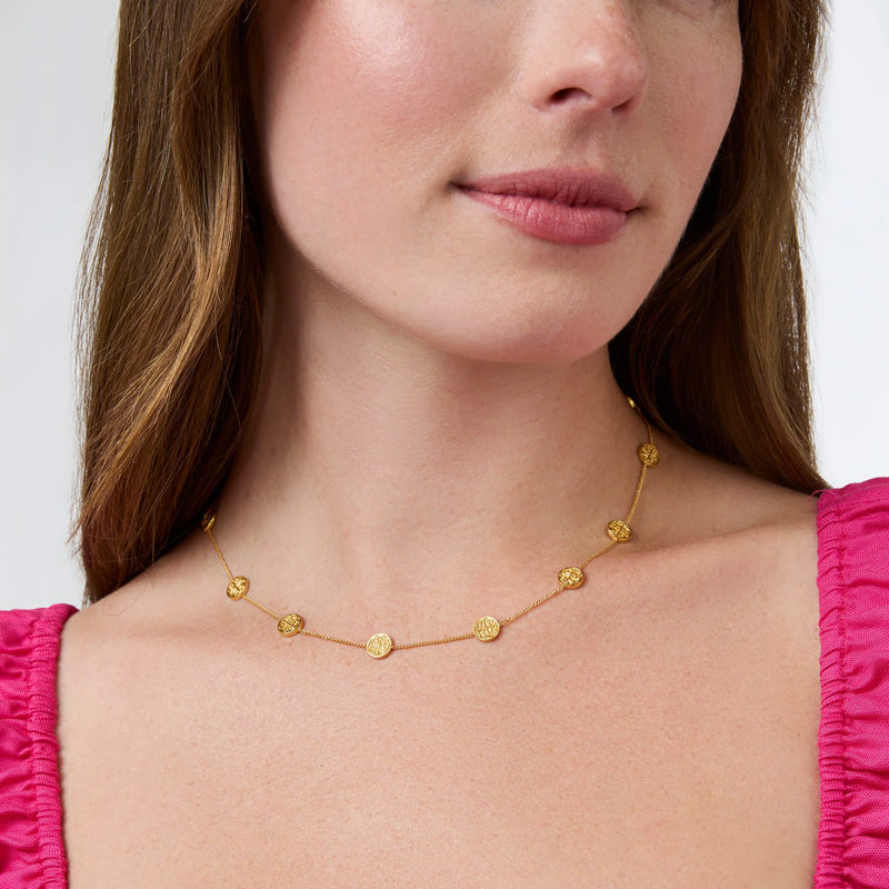 Valencia Delicate Station Necklace