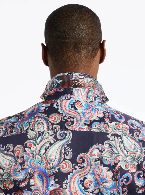 Morningside Paisley Sport Shirt Robert Graham