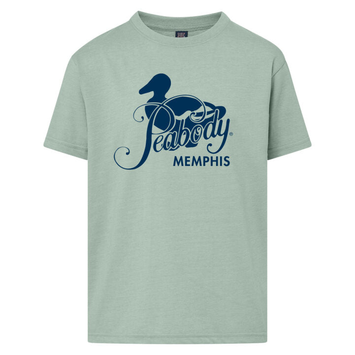 Youth Peabody Tee- Sage