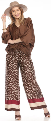 Mocha Zebra Pants