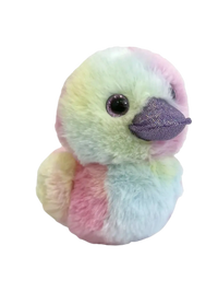 World's Softest Plush - 7" Rainbow Plush Duckee Duck Beverly Hills Teddy Bear Company