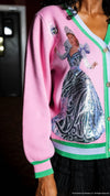 Wicked X Queen of Sparkles Elphaba & Glinda Colorblock Cardigan Queen of Sparkles