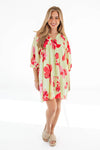 The Alara Puff Sleeve Dress