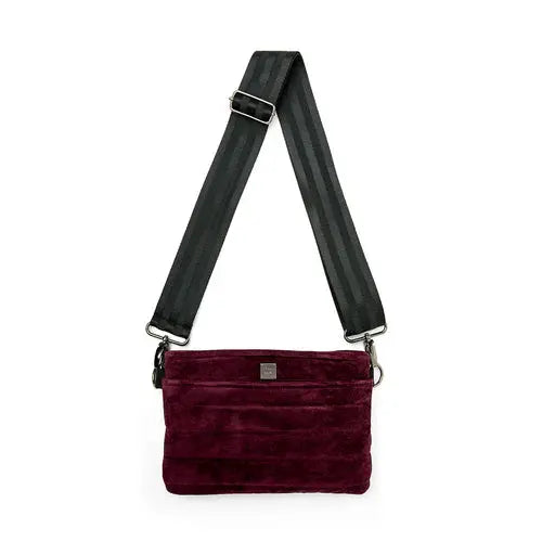 Bum Bag 2.0 Purse - Aubergine Luxe Suede Think Royln