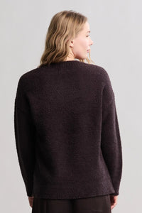 CozyChic® V-Neck Pullover - Umber Queen of Sparkles