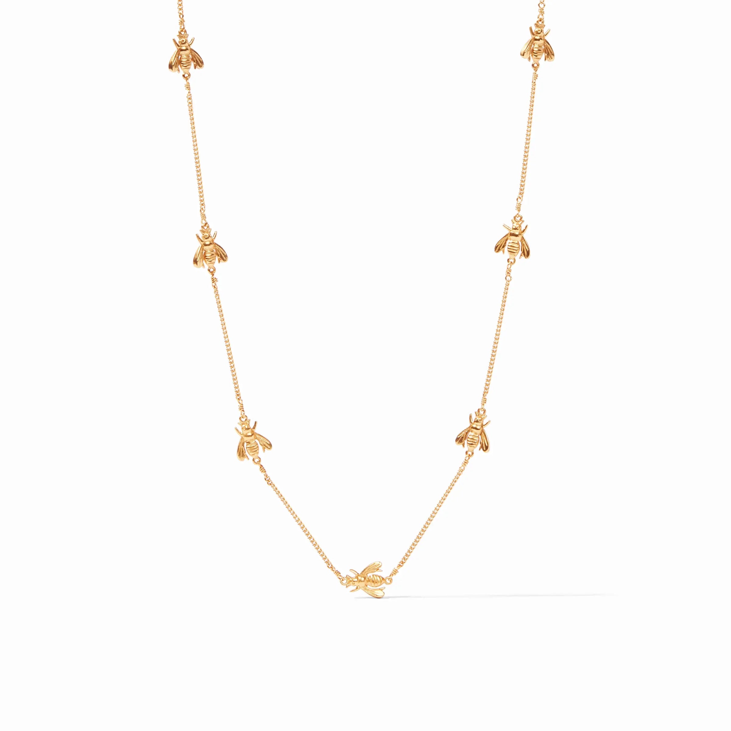 Bee Delicate Station Necklace JULIE VOS