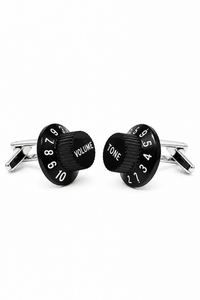 Guitar Volume Knob Cufflinks