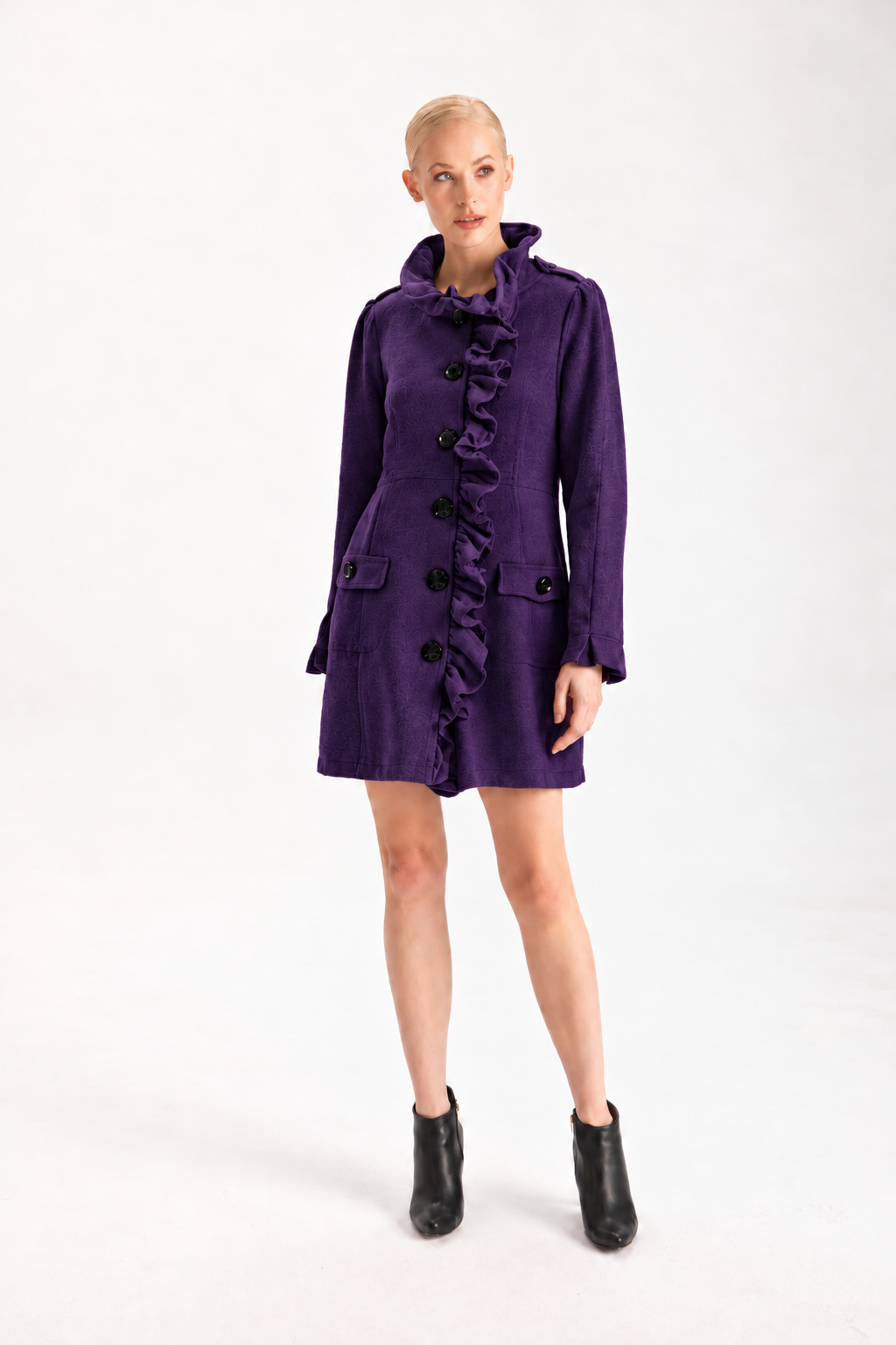 Florence Eggplant Jacket