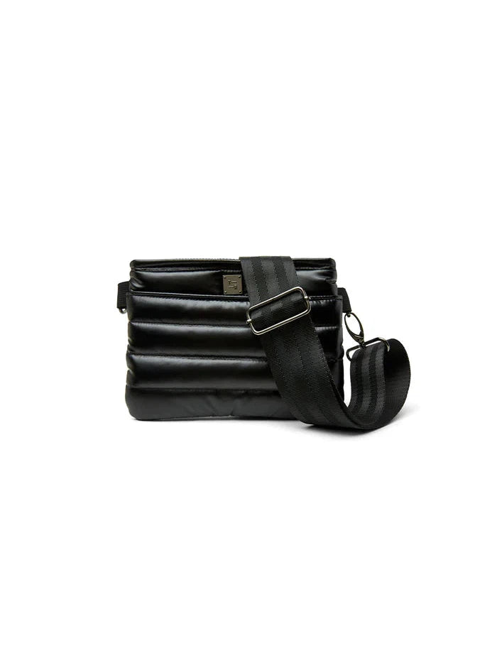 Bum Bag/Crossbody - Pearl Black Think Royln